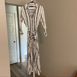 Zara linnen summer maxi dress